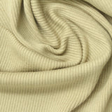 Viscose Stretch Rib Knit Fabric, 296 gsm, 120 cm — Yellow — photo 3