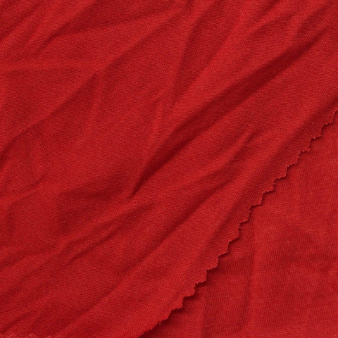 100% Polyester Jersey Knit Fabric, 175 gsm, 140 cm — Red