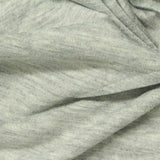 Light Grey Marl Jersey Knit, Polyester — photo 3