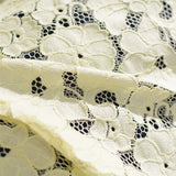Cream Floral Lace, Nylon-Cotton — photo 3