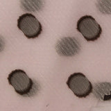 Dark Brown Dots Jacquard, Viscose-Nylon — photo 3