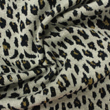 Cream Leopard Jacquard, Cotton — photo 3