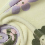 Purple Flowers Jersey Knit, Polyester — photo 3
