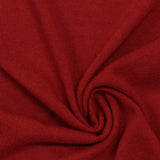 Polyester Viscose Stretch Chunky Knit Fabric, 200 gsm, 165 cm — Red — photo 3