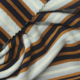 Navy Horizontal-Stripe French Terry, Poly-Cotton — photo 3