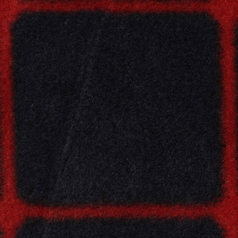 Red Check Fleece, Polyester