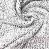 Grey Marl Chunky Knit, Poly-Cotton — photo 3