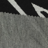 Black Zebra Jacquard, Poly-Viscose — photo 3