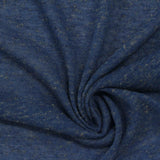 Blue Marl Jersey Knit, Poly-Linen — photo 3