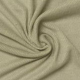 Polyester Metallic Stretch Rib Knit Fabric, 125 gsm, 148 cm — Khaki — photo 3