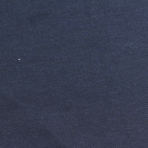 Cotton Piqué Knit Fabric, 310 gsm, 160 cm — Navy