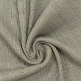 Polyester Stretch Rib Knit Fabric, 210 gsm, 160 cm — Khaki — photo 3