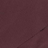 Burgundy Tone-on-Tone Interlock Knit, Nylon — photo 3