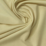 Linen Stretch Jersey Knit Fabric, 260 gsm, 155 cm — Khaki — photo 3