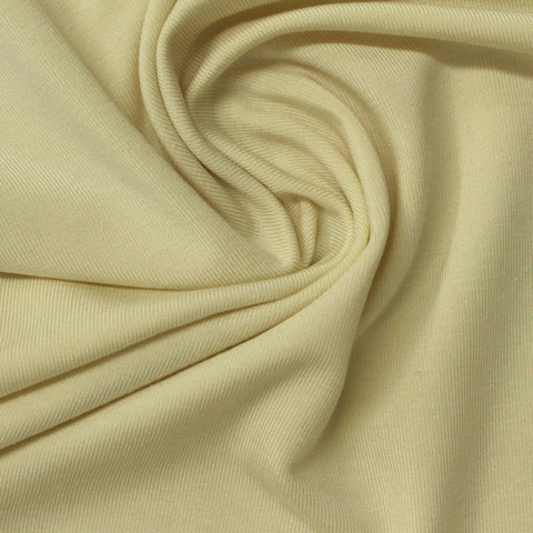 Linen Stretch Jersey Knit Fabric, 260 gsm, 155 cm — Khaki