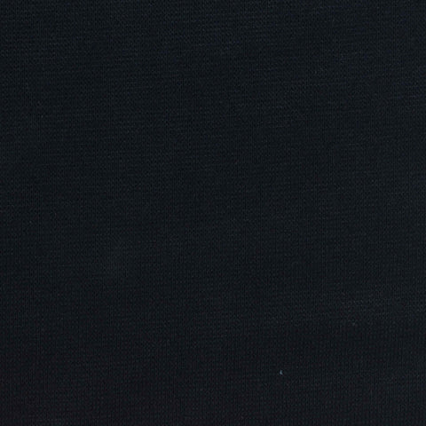 Polyester Stretch Rib Knit Fabric, 345 gsm, 170 cm — Black