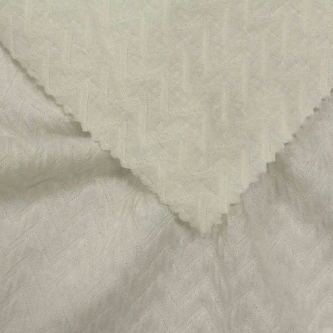 Light Grey Chevron Jacquard, Polyester