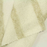 Beige Vertical-Stripe Chunky Knit, Viscose-Poly — photo 3