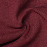 Red Marl French Terry, Cotton-Poly — photo 3