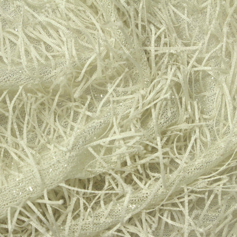 Cream Abstract Knit, Polyester