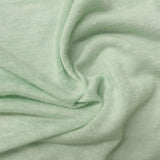 Light Green Marl Jersey Knit, Viscose-Poly — photo 3