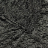 Black Marl Chunky Knit, Viscose — photo 3