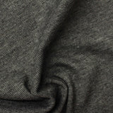 Dark Grey Marl Interlock Knit, Poly-Viscose — photo 3