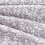 Heather Cotton Polyester Chunky Knit Fabric, 165 gsm, 180 cm — Grey — photo 3