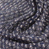 Blue Diamond Chunky Knit, Poly-Cotton — photo 3