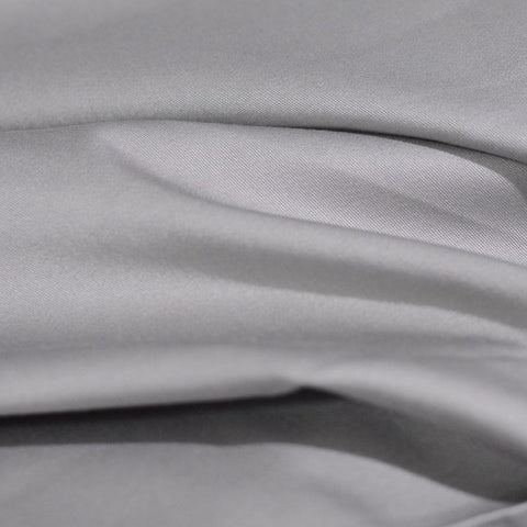 Cotton Stretch Woven Fabric, 160 gsm, 130 cm — Grey