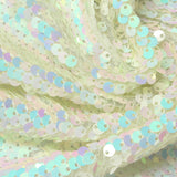 Aqua Sequin Knit, Polyester — photo 3