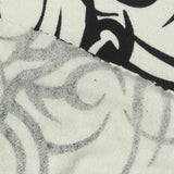 Black Zebra Knit, Viscose — photo 3