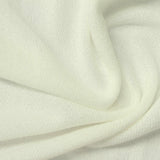 Polyester Stretch Knit Fabric, 210 gsm, 130 cm — White — photo 3