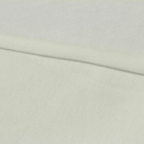 100% Cotton Jersey Knit Fabric, 170 gsm, 170 cm — White