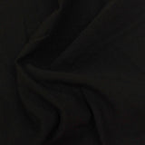 Polyester Viscose Stretch Woven Fabric, 231 gsm — Black — photo 3