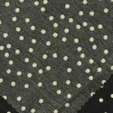 White Polka-Dot Mesh, Polyester — photo 3