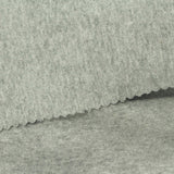 Light Grey Heathered-Marl Rib Knit, Cotton — photo 3