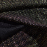 Polyester Cotton French Terry Fabric, 181 gsm, 146 cm — Black — photo 3