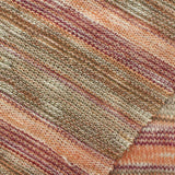 Multicolor Horizontal-Stripe Chunky Knit, Polyester — photo 3