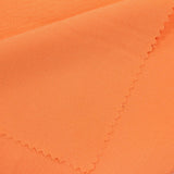 Polyester Stretch Knit Fabric, 130 gsm, 150 cm — Orange — photo 3