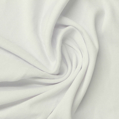 Off-White Rib Knit, Polyester