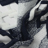 White Geometric Jacquard, Polyester — photo 3
