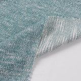 Light Blue Marl Chunky Knit, Poly-Viscose — photo 3