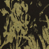 Olive Abstract Interlock Knit, Poly-Viscose — photo 3