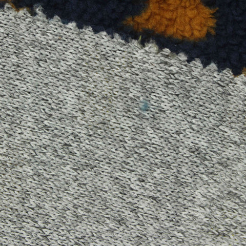 Blue Abstract Minky, Polyester