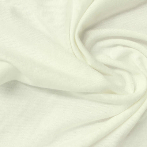 Cotton Polyester Stretch Jersey Knit Fabric, 145 gsm, 170 cm — Beige