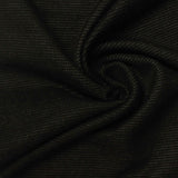 Viscose Polyester Stretch Knit Fabric, 260 gsm — Black — photo 3
