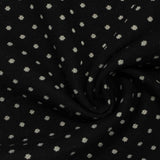 White Dots Jacquard, Cotton-Poly — photo 3