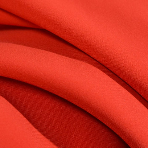 Chiffon Fabric, 320 gsm, 150 cm — Red