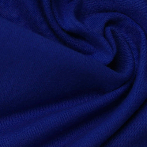 100% Cotton Jersey Knit Fabric, 172 gsm — Blue